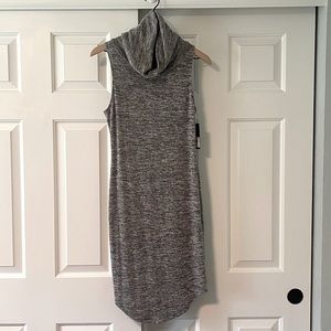 Cowl Neck Sleeveless Dress